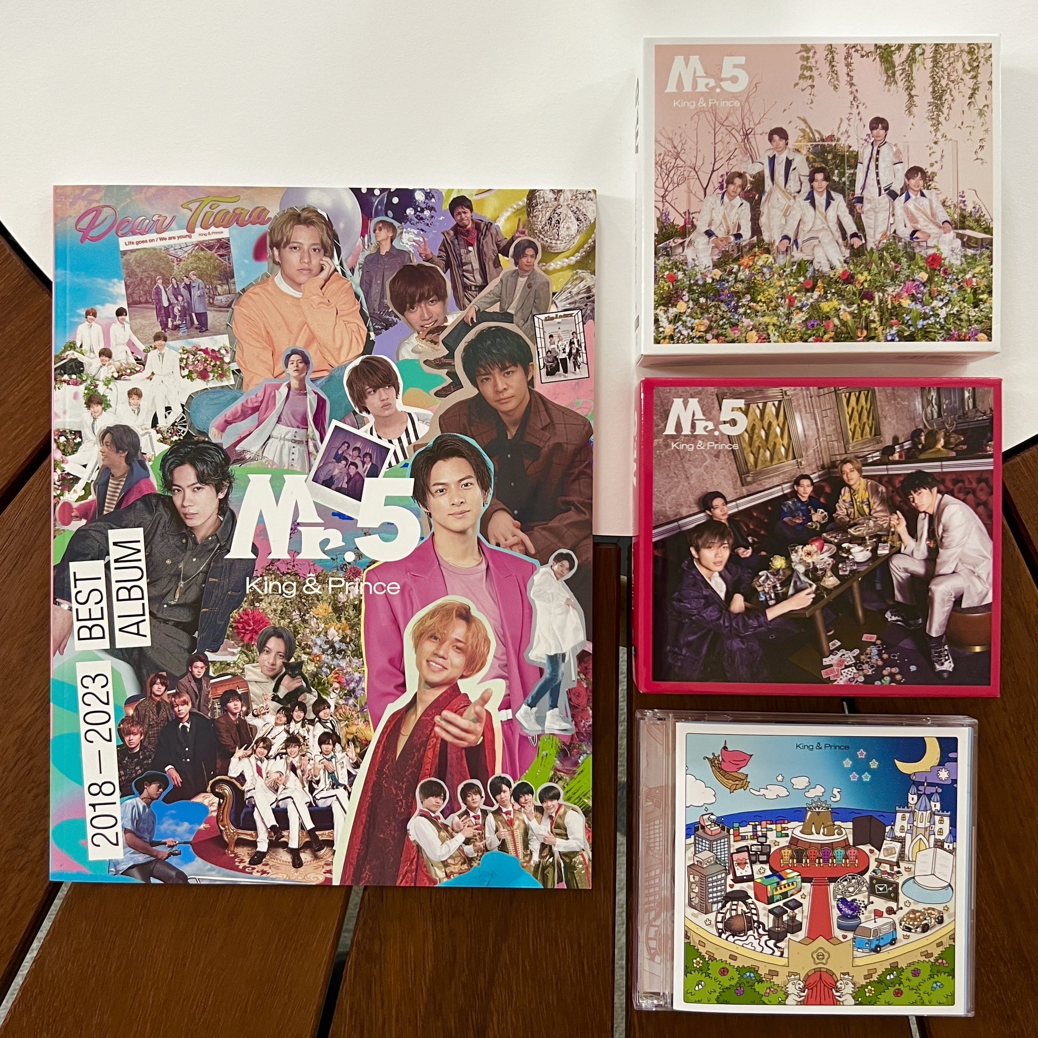 エンタメ/ホビーKing & Prince Mr.5 ベストアルバム 初回A.B.通常盤 3