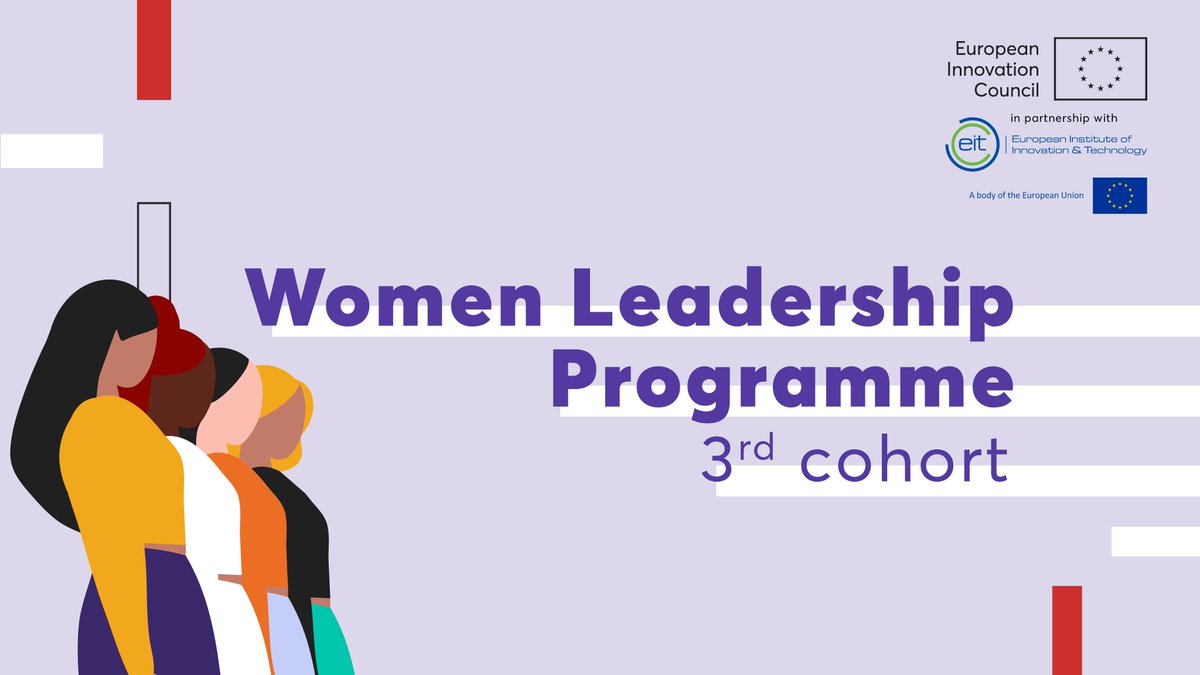 Final week to apply for our #EUeic Women Leadership Programme 📢

What's in it for you?

📌 Training Sessions
📌 Networking Events
📌 Coaching Scheme
📌 Mentoring Scheme

More details here 👉 bit.ly/EICWLP2023