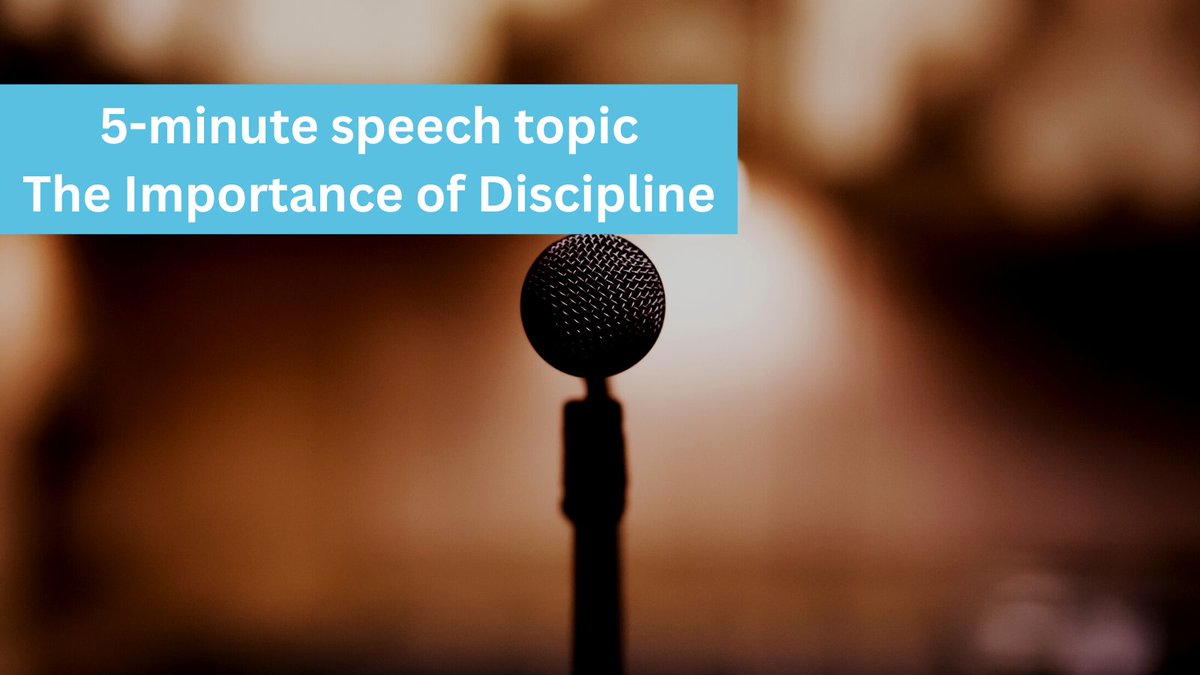 VirtualOrator's tweet image. Time for Practice!

How about a 5-minute speech a week to practice? Train with #virtualorator or use your phone to record it.

If you feel brave, share your video with us for honest feedback.

The topic of the week: The Importance of Discipline

#speakingchallenge #challenge