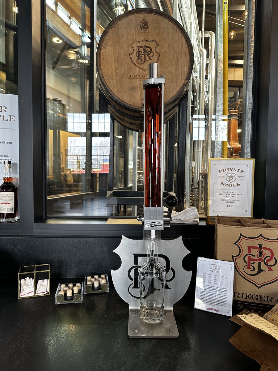 TheScotchWorld's tweet photo. The #distillerytour at @JRiegerCo was a very interesting and informative time. A lot of details about the production and storage of #whiskey, barrel management, and walking through a lot of parts of the #distillery. The tasting was very well done. https://t.co/ZLYEZzUPwX