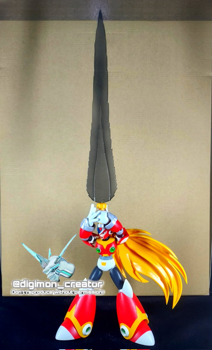 DMModelsCreator's tweet photo. 壽屋 洛克人X DiVE 夢魘傑洛-幻夢零•改(Genmu Zero Kai),先行噴塗。
#KOTOBUKIYA
#ロックマンX
#ロックマンXDiVE
#rockmanx
#RockmanXDiVE
#zero
#ゼロ
#洛克人
#ゼロナイトメア
#ZeroNightmare https://t.co/FsiFKVyA5L