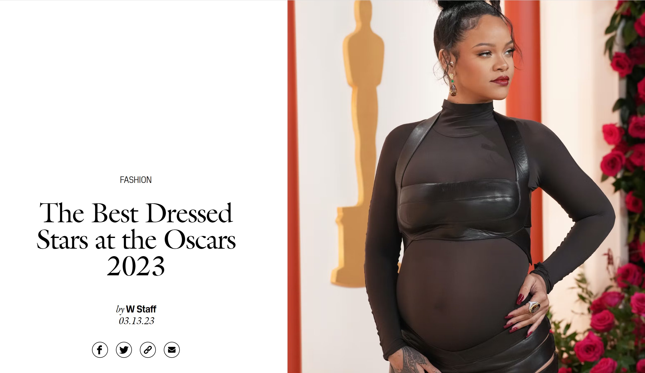The Best Dressed Stars at the Oscars 2023