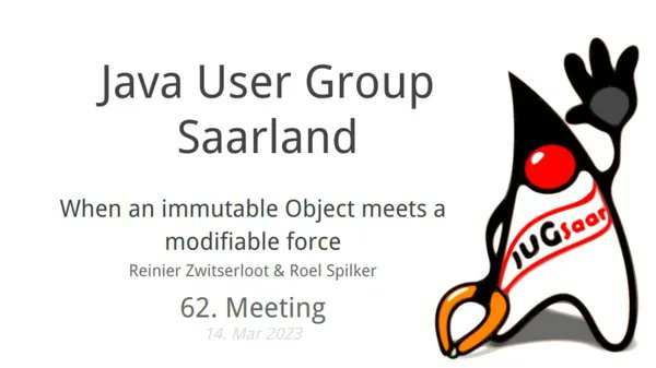 Java User Group Saarland tweet media