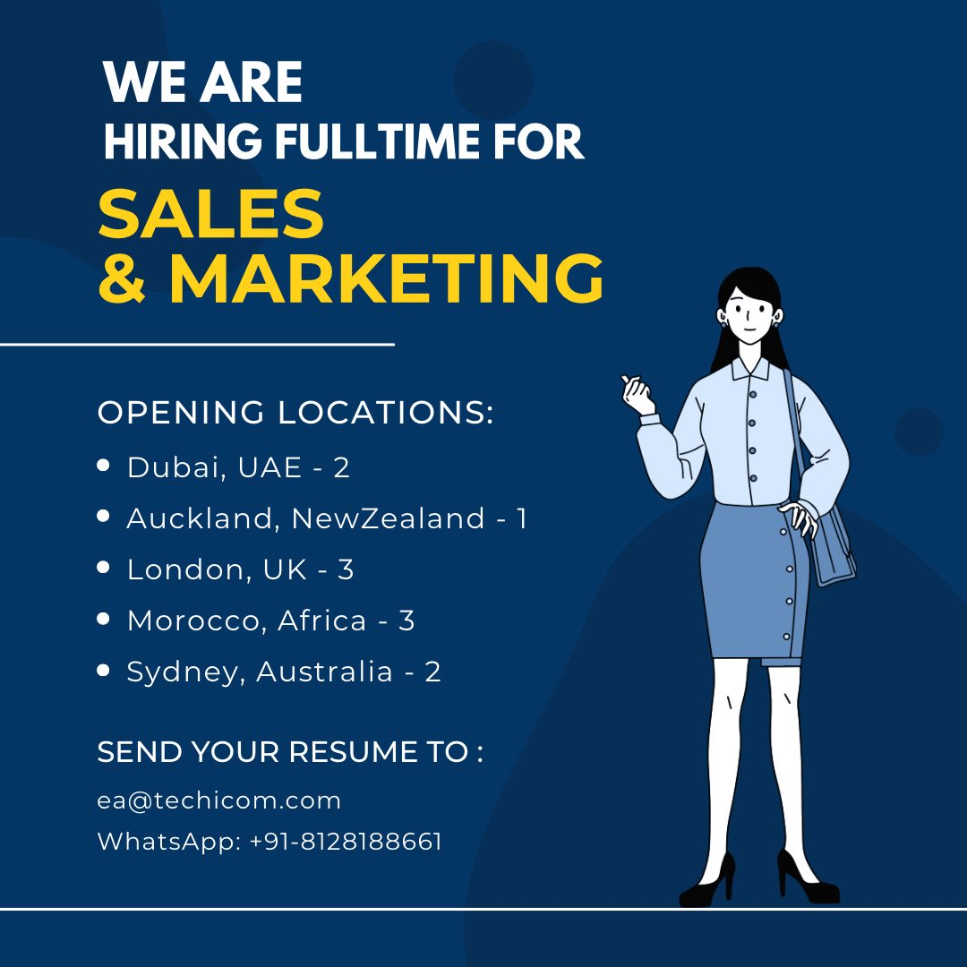 kumashofficial's tweet photo. #JobAlert https://t.co/uIwOLS4z6q