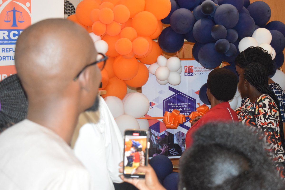 RCKKenya's tweet photo. We lived for it, served &amp; learnt through it &amp; embraced a New Dawn! Thrilled to launch our new Strategic Plan 2023-2027 to invest more in influencing policies &amp; changing social attitudes to protect &amp; promote the wellbeing, voice &amp; dignity of the displaced &amp; host populations. https://t.co/s5Z82S2gtN