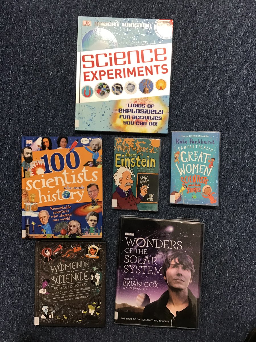 ghslibrary2014's tweet photo. It’s National Science Week this week and we have lots of lovely science books available for you to borrow.  Here is a small selection. https://t.co/F8l7PztAJW