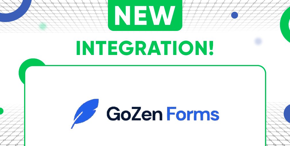 Integration with GoZen Forms is ready! ✅

Integration to automatically receive data from GoZen Forms and transfer information to other services. Send form responses to CRM, Google services, Email services, and more.

🔷 apix-drive.com/en/gozen

#integration #gozenforms #nocode