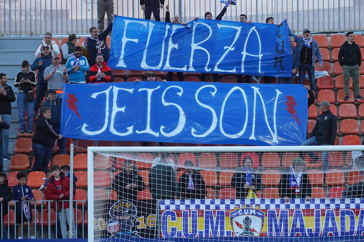 RMajadahonda's tweet photo. 🫂 ¡𝗘𝘀𝘁𝗮𝗺𝗼𝘀 𝗰𝗼𝗻𝘁𝗶𝗴𝗼, 𝗺𝘂𝗰𝗵𝗮 𝗳𝘂𝗲𝗿𝘇𝗮 @JeissonM9!

#RayoMajadahondaCulturalLeonesa
#VamosMiRayo⚡️ https://t.co/nIclYl9zb1