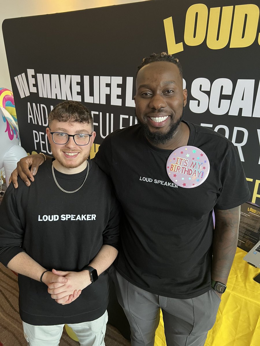 loudspeakerlive's tweet photo. What a time to be alive… 🥲

It’s NAMSS Annual Conference day in our home city of Liverpool AND it’s Coach Calvin’s actual birthday! 🍰🎉

#NAMSSConf23 @NAMSS_AC_UK https://t.co/3BLR8vhkXH