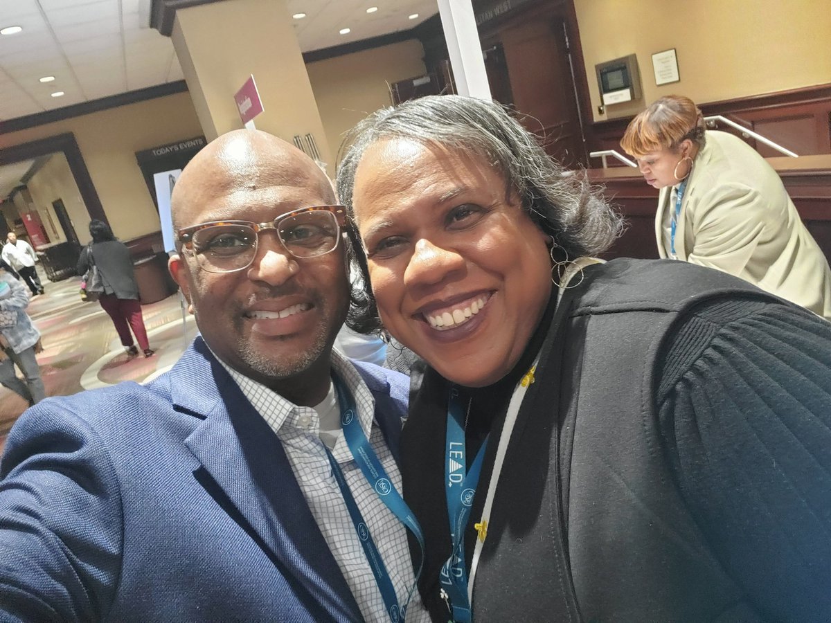 BingMW22's tweet photo. #CASED1D2 conference day 1 is done,  and I'm glad I got to see these two old friends. Both of their lights shine bright.  #CASELuv https://t.co/BA2t0yX5ME