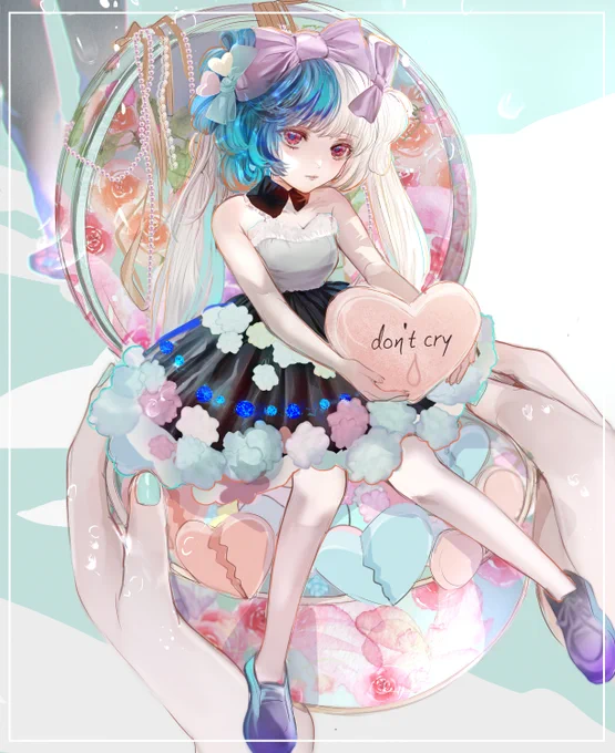 ホワイトデーの妖精  ～涙のホワイトデー～#イラスト #オリジナルイラスト 
