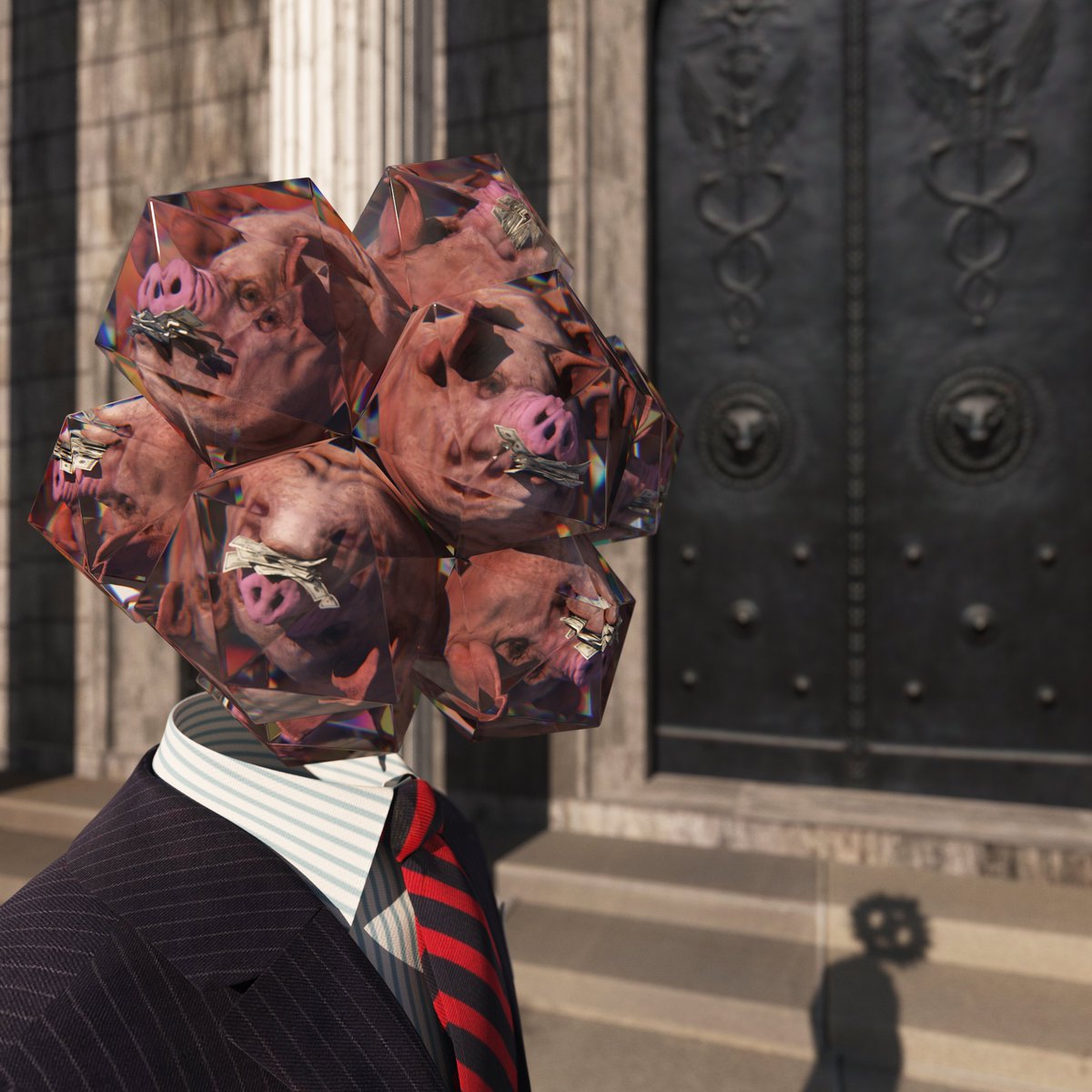 Amor Mentis (@amormentisnft) on Twitter photo Greed
#Greed #corrupt #corruption #Institution #banks #corruptbanks #pigs #pig #finance #finances #CentralBanks #SURREALISM #surrealart #art #digitalart #nft #nftart #crystal #refraction #instaart #3dart #3drender #vray #3dsmax #Blender3d #bankofengland <a href="/bankofengland/">Bank of England</a> #lols Greed
#Greed #corrupt #corruption #Institution #banks #corruptbanks #pigs #pig #finance #finances #CentralBanks #SURREALISM #surrealart #art #digitalart #nft #nftart #crystal #refraction #instaart #3dart #3drender #vray #3dsmax #Blender3d #bankofengland <a href="/bankofengland/">Bank of England</a> #lols