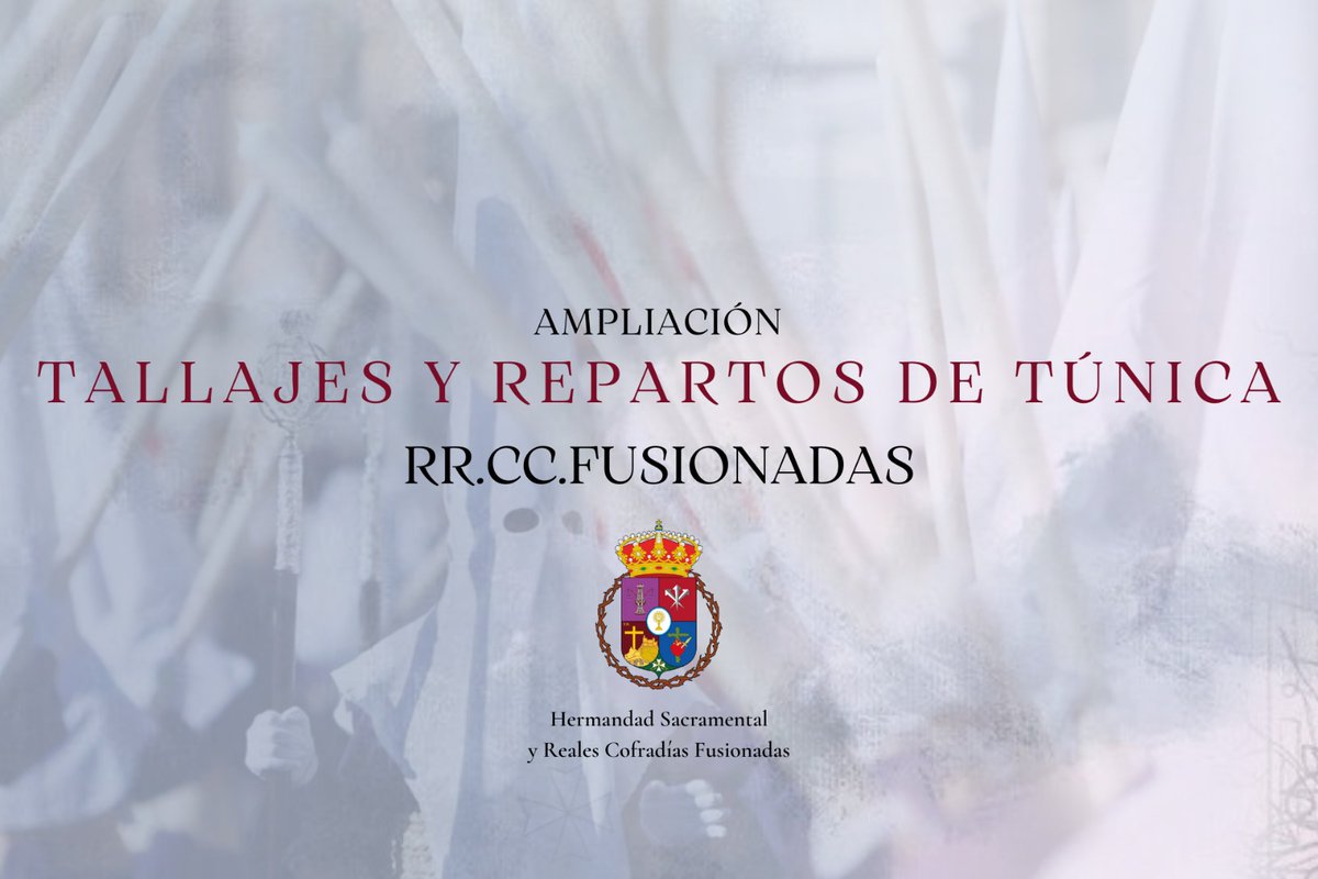 Reales Cofradías Fusionadas tweet media