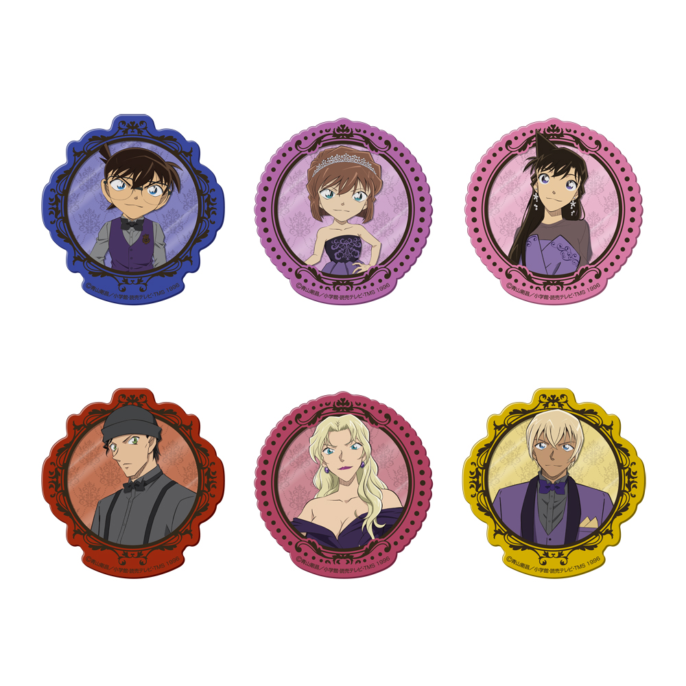 レア☆ ジン 缶バッジ 名探偵コナン 一番カフェ 2016 GOODS - 名探偵