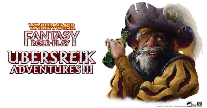 cubicle7's tweet photo. We have a jam-packed, exciting few weeks ahead of us. Starting with our Warhammer Fantasy Roleplay: Ubersreik Adventures III announcement! 

Learn more about returning to the Grand Duchy of Ubersreik in our blog post: Link below. #WFRP #warhammercommunity