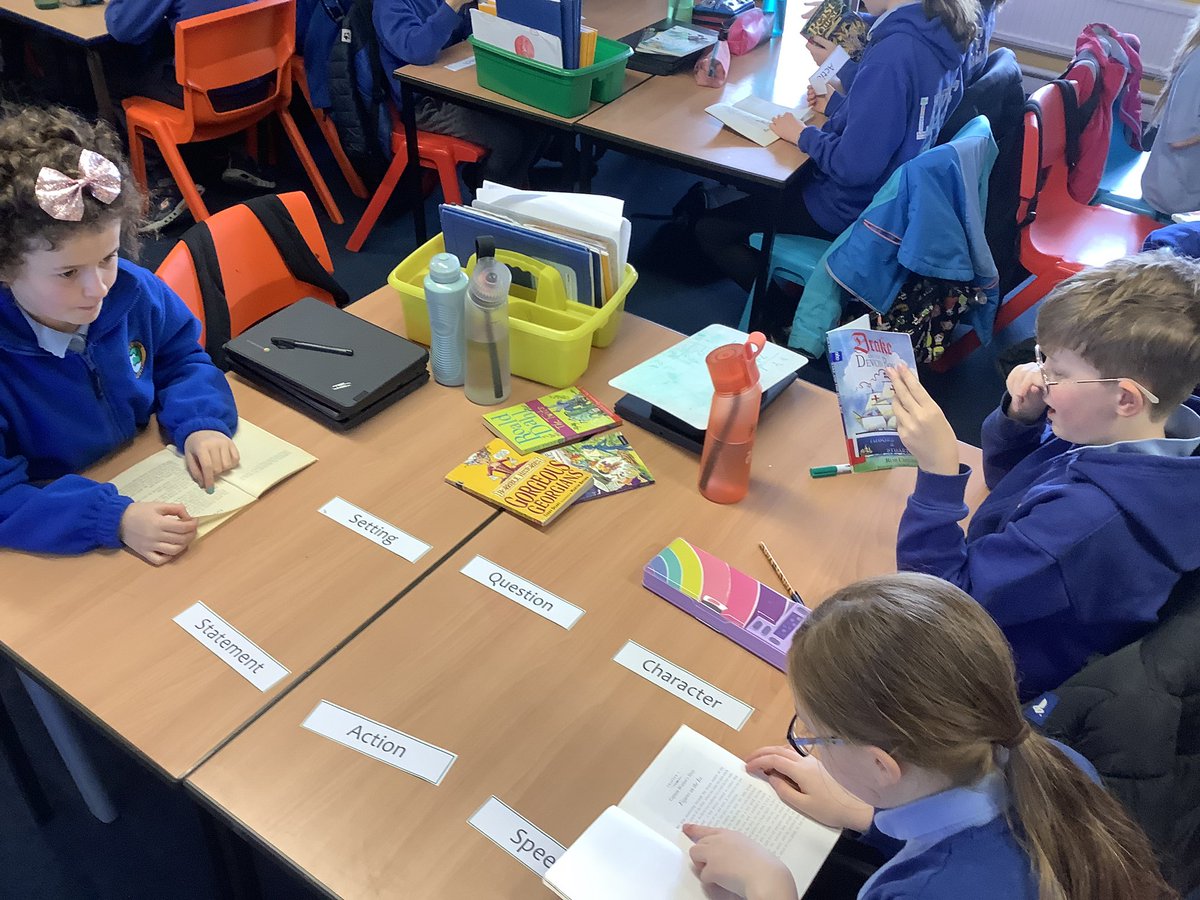 llanrhidianp's tweet photo. Looking in our book shelves to see how our favourite authors start their stories #LlanImp #LlanLit #LlanPryCop https://t.co/S9qLoGDmD2