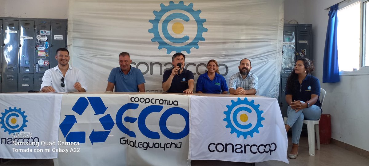 💥El pasado sábado se llevó adelante la segunda jornada del Encuentro Nacional de Recicladores en Gualeguaychú, provincia de Entre Ríos.

✍️Durante la mañana se realizaron diferentes actividades, entre las que se destacan la firma de un convenio con la empresa Sodir...