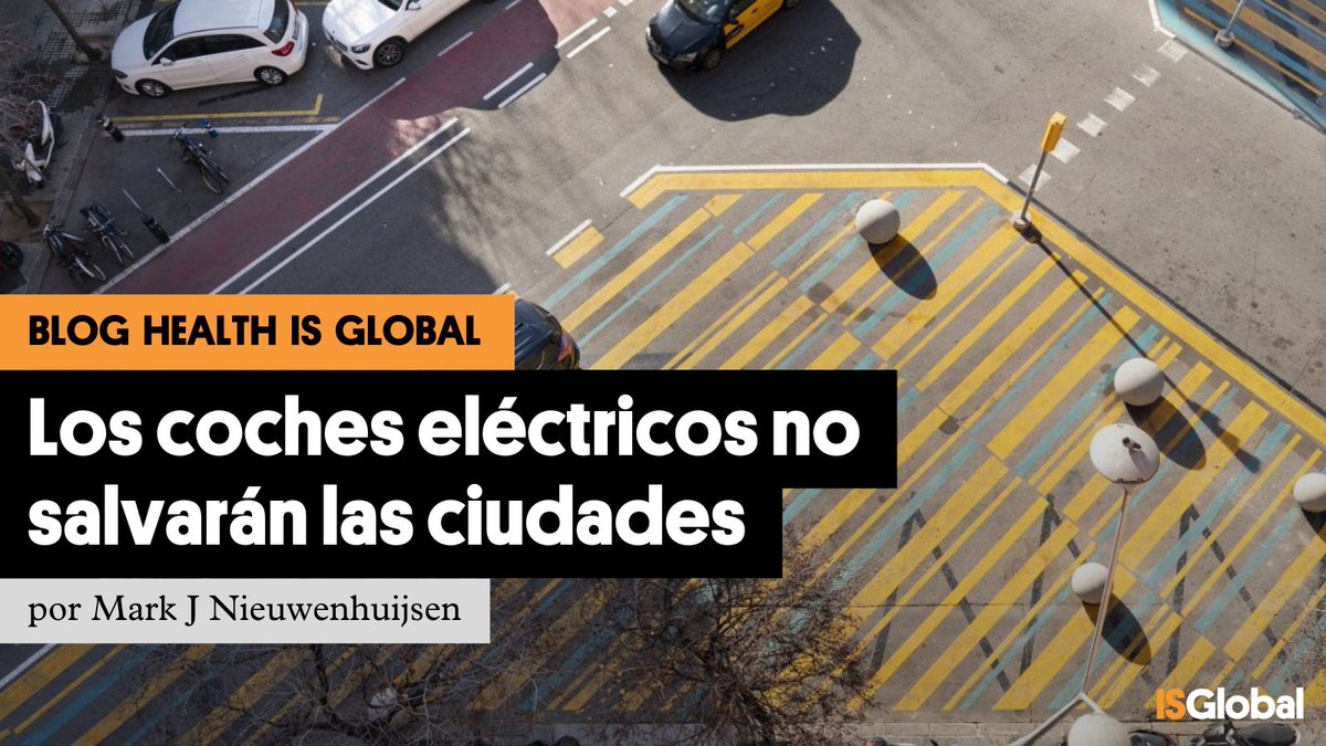 🚗Los coches eléctricos se promocionan en las campañas electorales municipales para reducir los niveles de #ContaminaciónAtmosférica. 

🤔Pero, ¿pueden reducirlos? ¿O hay soluciones más saludables y efectivas a corto plazo?