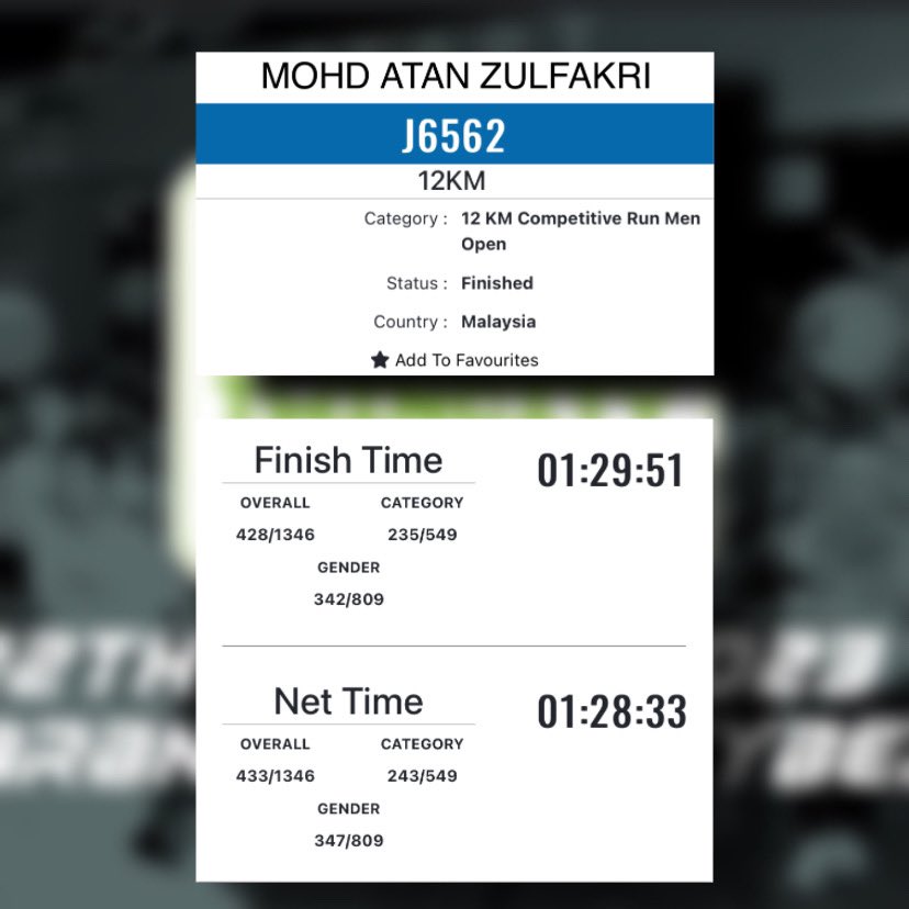 atanholiday's tweet image. “Because being fat is depressing and it just brings me down”

i think i need work harder compared others people bcs my physical not perfect for this sport but, size doesn’t matter if you believe you can run!

Twincity Marathon 2023 
#12km

📸 : @haqimmodric

#projectunicorn