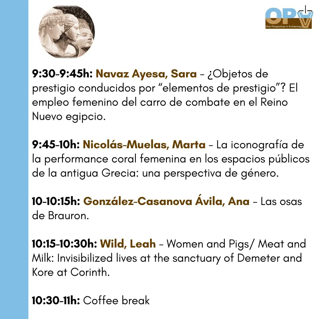 Otherperspcon's tweet photo. 📨 During the following days, we are going to promote all the sessions of the OPA Congress!
🗓 Don't forget to check all the interesting presentations and to save the dates! https://t.co/lFNDJbtVJq