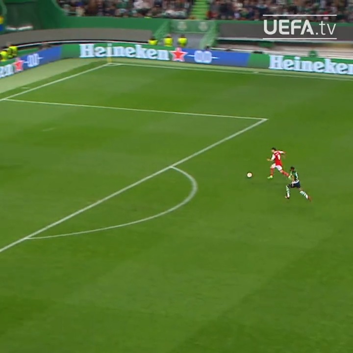 UEFA Europa League on Twitter: "⚡️ Martinelli's run... St. Juste's ...