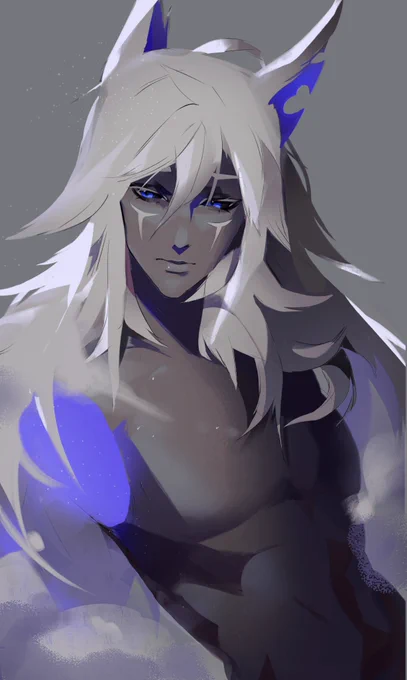 Wolf Spirit OC comm 