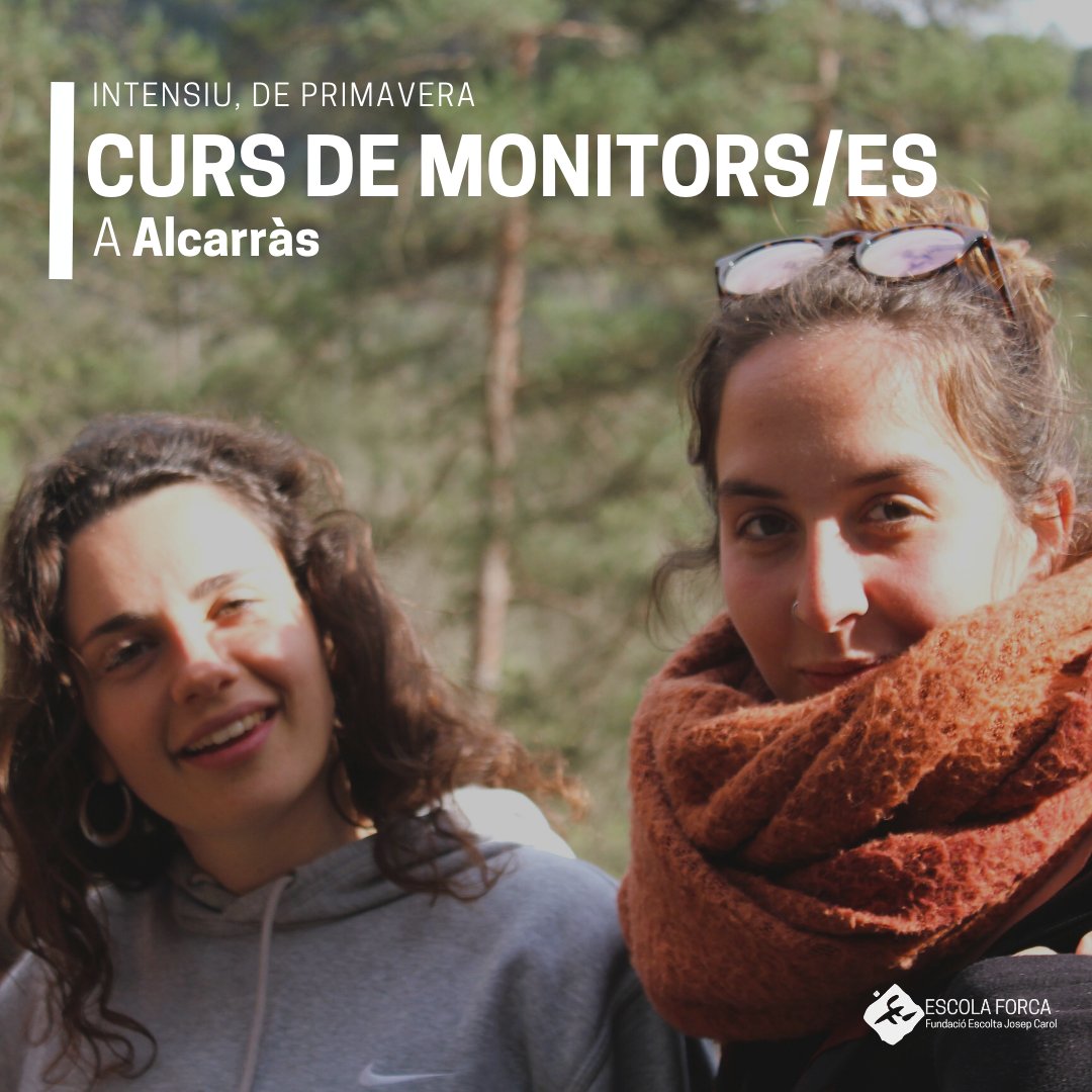 FundacioEJC's tweet photo. #EscolaForca | 📢 Curs de monitors/es a Alcarràs

🗓️ Intensiu de primavera
📍A Alcarràs, al Segrià
🔗https://t.co/XJfXE50FEm

@jovesegria
 #cursdemonis #educarpertransformar #educaciolleure #escolaforca #segrià #Alcarras https://t.co/cY2g2zqgRH