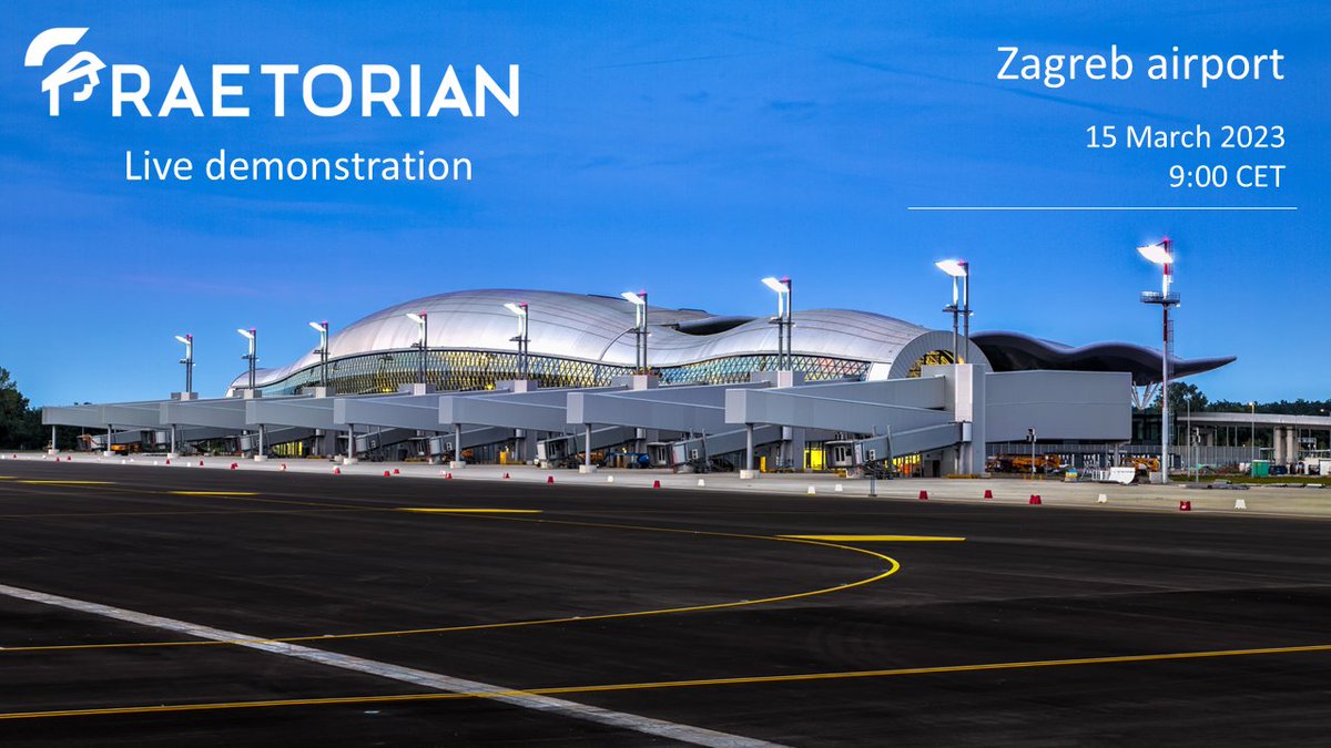 RiniGARD's tweet photo. 🎯 Join us at the Zagreb airport on March 15, 2023, for the @PraetorianH2020 live demonstration.

More information about the event and how to register are available at the link ➡ https://t.co/BjYfNjfLHd https://t.co/QnDn8jUSHX