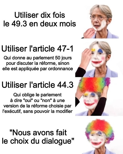 MemesPolitiks's tweet photo. Ne dit-on pas qu’au cinéma, un bon dialogue se passe de mots ? 😂 https://t.co/3mTJ9KZ6r4