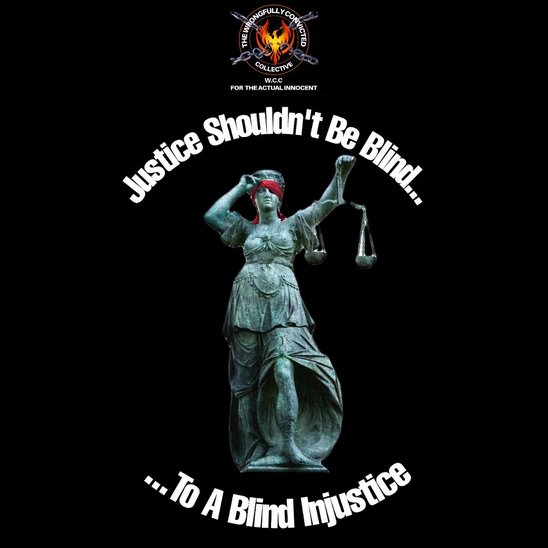 theWCC23's tweet photo. ⭐️⭐️What is the system?? Its people. 

It's cops, lawyers, prosecutors and judges. If just one or two people in those positions would have done the right thing when faces with the decision to, think how many innocent people would be free instead of WRONGFULLY CONVICTED.⭐️⭐️ https://t.co/OJVrb7pmz9