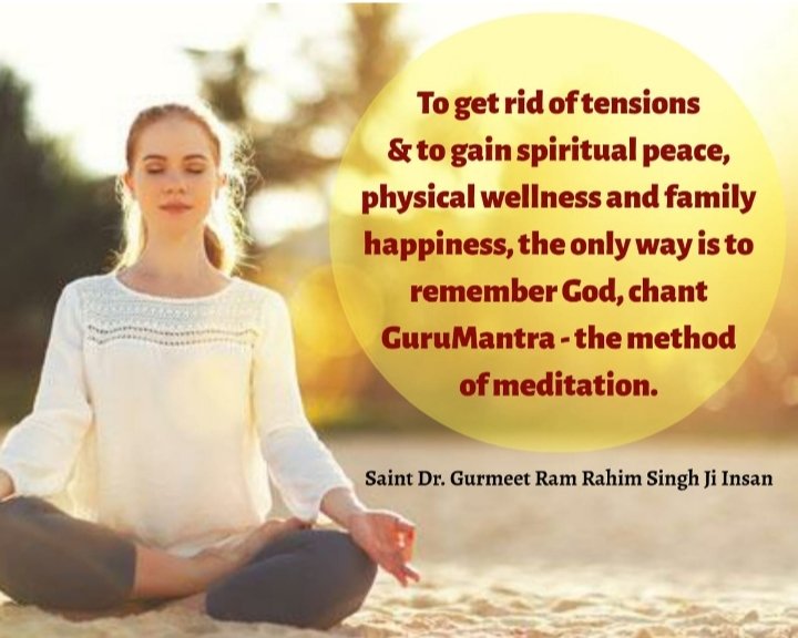 LeenaRajpal1's tweet photo. #KeyToSucess 
Saint Dr Gurmeet Ram Rahim Singh Ji Insan taught method of meditation which help to increase will power and unlock your confidence
Saint Gurmeet Ram Rahim ji
@Gurmeetramrahim https://t.co/PbwRFryM3o