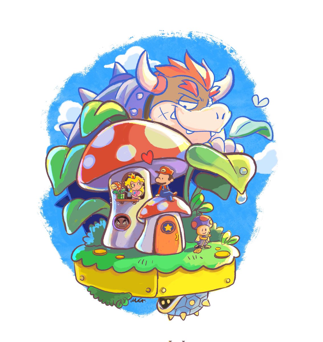 #MarioBrosMovie fan art