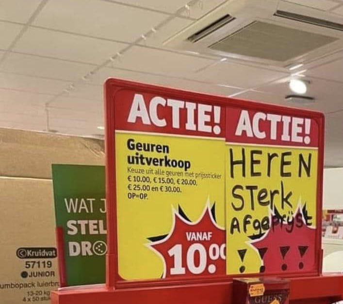 HanAltena's tweet image. Nou dames, grijp je kans bij #kruidvat 😏