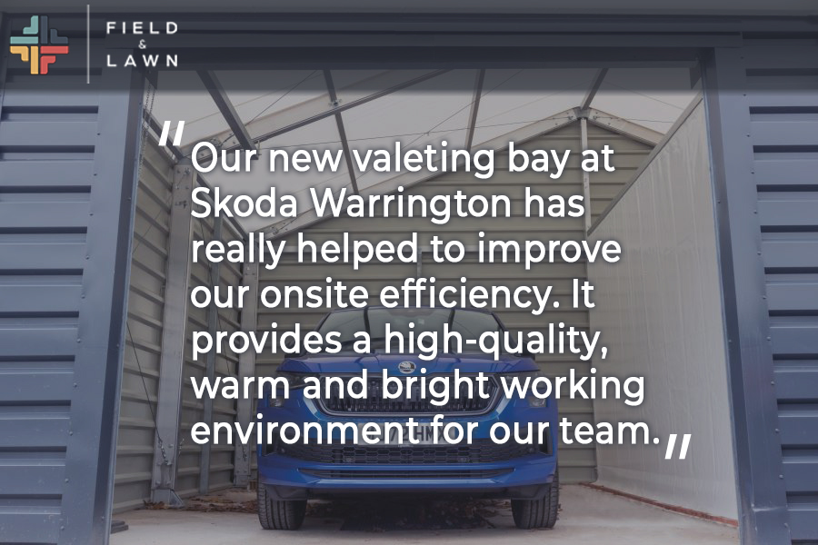 fieldandlawn's tweet photo. β
What do our customers think about us? β
We recreantly completed this handy valeting bay for Skoda Warrington.
Find out more about the project here π https://t.co/Ra4jThKg2v
#industrial #valeting #cardetailing #detailer #temporarybuilding #automotiveindustry https://t.co/5ipBjjnxwJ