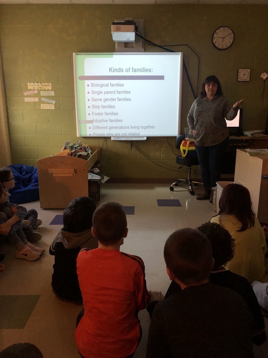 Welcome Lori ⁦⁦<a href="/FosterFamilies/">Foster Families Newfoundland and Labrador</a>⁩ ⁦⁦<a href="/HTE_K4/">HTEK4</a>⁩⁦⁦<a href="/MsValDavis1/">Valerie Davis</a>⁩ for a very informative presentation about Different Kinds of Families.