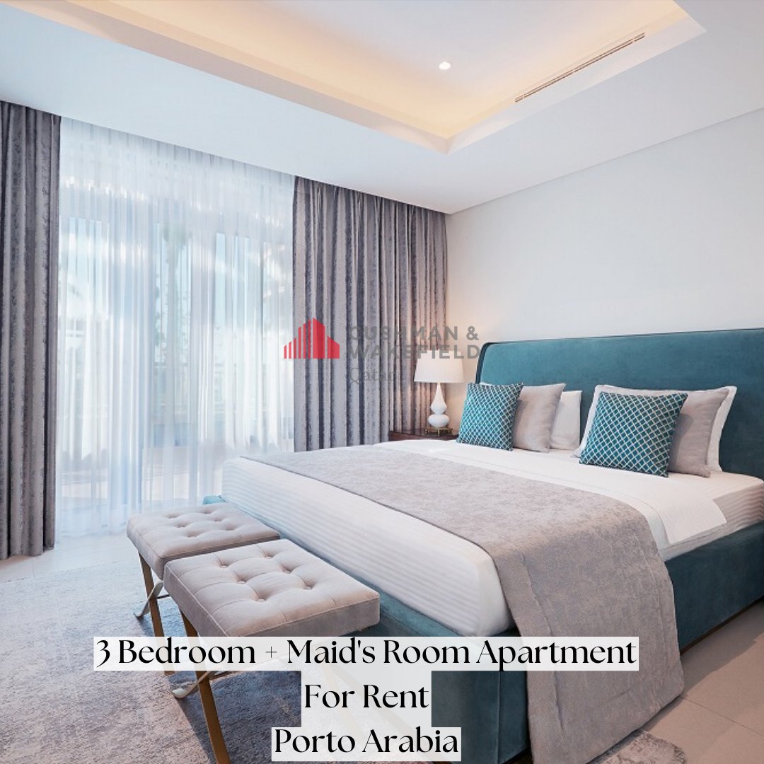 CushwakeQatar's tweet photo. Luxuriously furnished 3 bedroom duplex in the Pearl with outstanding facilities is available for rent in The Pearl.

Monthly rent: QR 17,000
Contact: +974 33541237
https://t.co/rYgRnd6oGr

#Qatar #Doha #sale #homes #cushmanwakefield #luxury #properties #realestate #Dohaqatar https://t.co/9sbUbwCSnP
