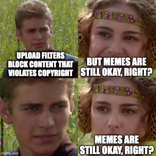 #Memes, mash-ups and fanfiction are widely seen as the #art of the internet. Until recently, however, they existed in a grey area of #copyright law. Will the copyright exception for #pastiche change that? Till Kreutzer (@iRightsinfo) analysed it for us: freiheitsrechte.org/en/themen/demo…