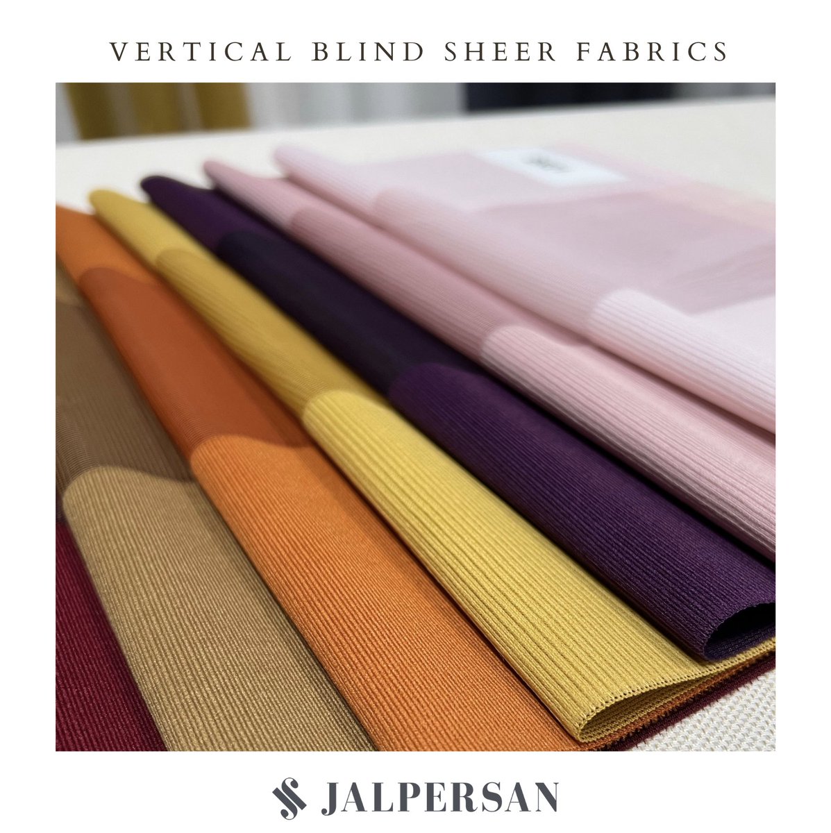 jalpersan's tweet photo. Tül dikey Perde Kumaşları

Vertical Blind Sheer Fabric

#jalpersan #jalpersanperde #tüldikey #dikeytül #dikeytülperde #jakarlıkumaş #nakışlı #embroidered #degrade #degradeprint #dijitalbaskı #design #new #newcollection #newseries #perde #textiles #creative #homedesign #blinds https://t.co/G27QNoA8ns