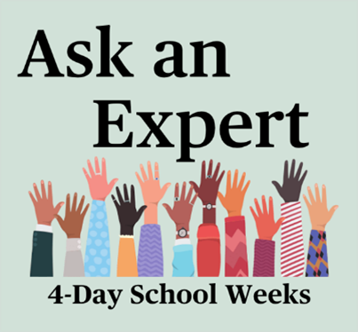 MarzanoResearch: RT @RELCentral: #Administrators, wondering about the implications of a four-day school week? Check out what our colleagues @relnw learned in their recent Ask an Expert: ies.ed.gov/ncee/rel/Produ…