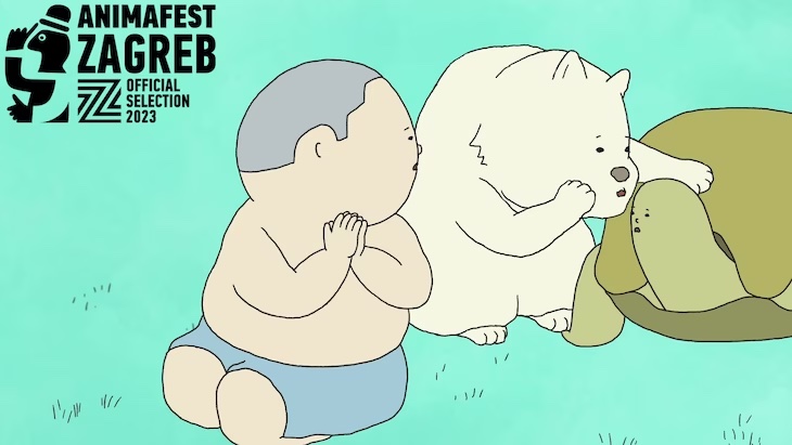 myexercise_jp's tweet photo. Based on our game, Toei Animation (@toeianime_info ) produces a new project: Ikimono-san. Do you recognize this boy, dog, and turtle? More details coming soon on @ikimonosan_ https://t.co/h5oQW1MBQ6
