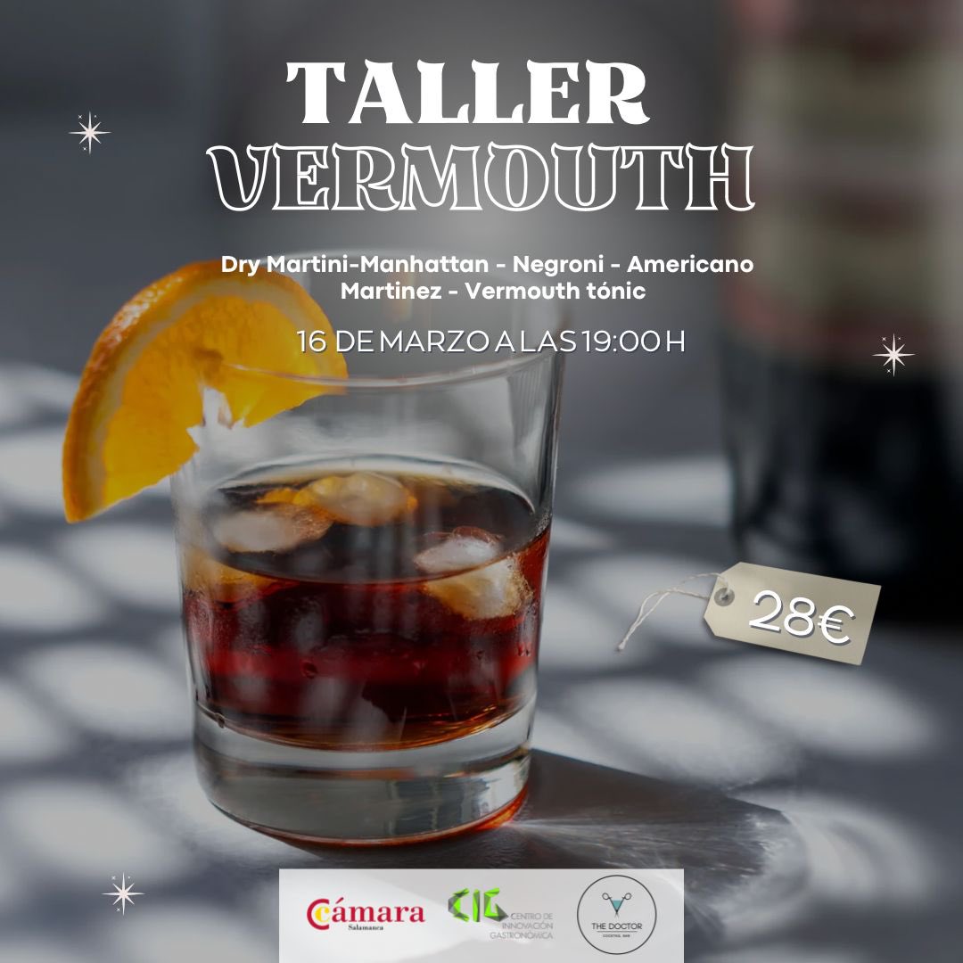 ¿Preparado para probar los mejores vermouths? 🍸
¿Y si te decimos que además de probarlos vas a aprender a hacerlos?😍
👉🏻No pierdas la oportunidad y apúntate en proyectos@camarasalamanca.com 

camarasalamanca.com/formacion/tall…