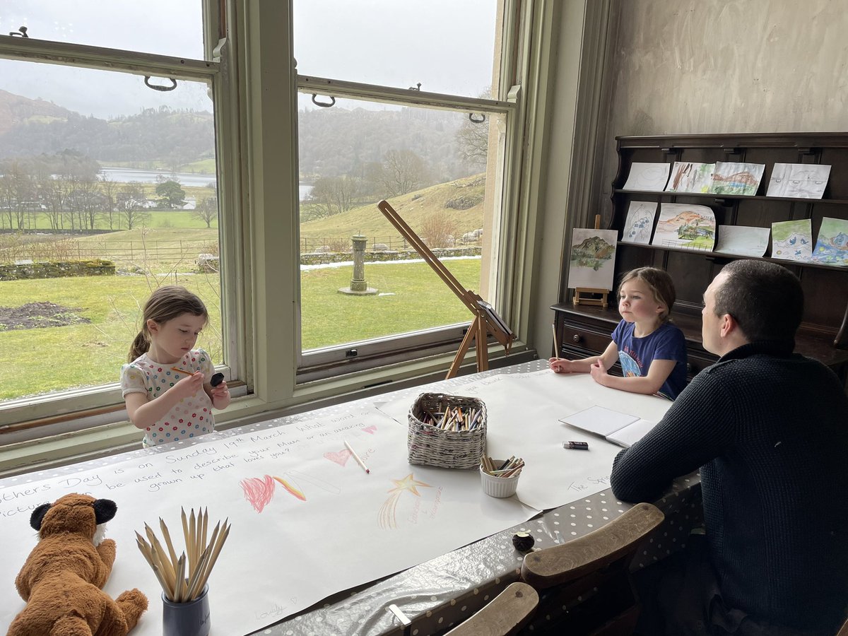 We had a wonderful day at Allan Bank yesterday. So good for the kids to be able to romp around a <a href="/nationaltrust/">National Trust</a> house doing art, playing games and exploring. My favourite national trust house.