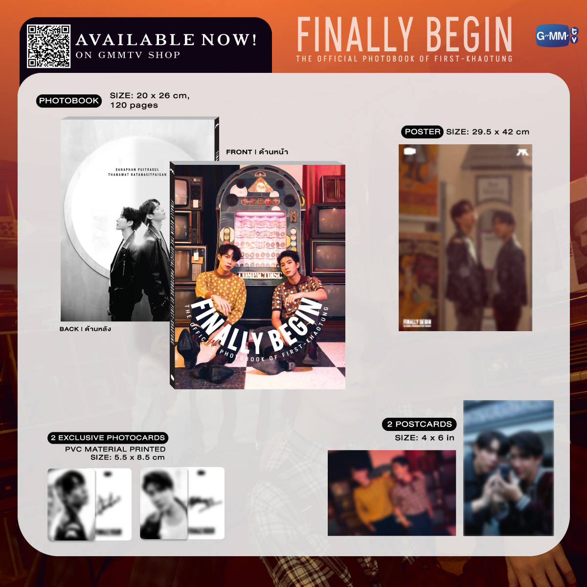 AVAILABLE NOW! FINALLY BEGIN | THE OFFICIAL PHOTOBOOK OF FIRST