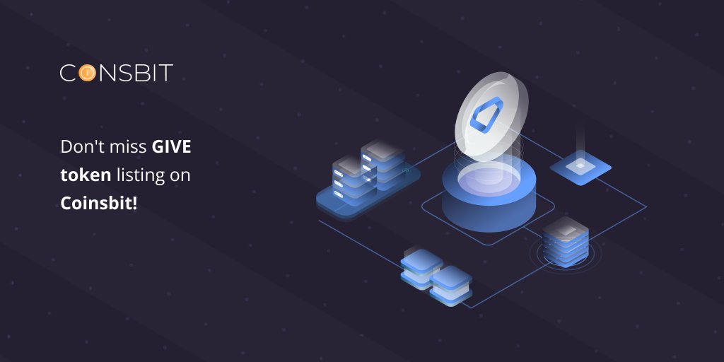 💥 Dear users, we are glad to inform you that GIVE token will be available on Coinsbit on 14.03.2023 at 14:00 UTC! 💥

💵 Pair:
GIVE/USDT

✅ To get more info: t.me/coinsbit_annou…

🌈 Stay tuned to get updates and latest news from Coinsbit!

#Coinsbit #Listing #GIVE