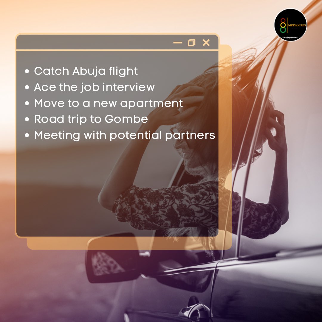 We're here to make your day easier by helping you move around, whatever your plans may be.