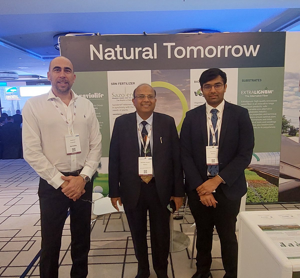 GruppoSaviola's tweet photo. Una settimana di grande esposizione internazionale per #Saviolife. Con la nostra expertise nel campo dell’agricoltura e dell’alimentazione animale sostenibili, siamo stati ad Argus Fertilizer Asia Conference e VIV Asia 2023.
#GruppoSaviola #TheEcoEthicalCompany #NaturalTomorrow https://t.co/zObtZMXc7u