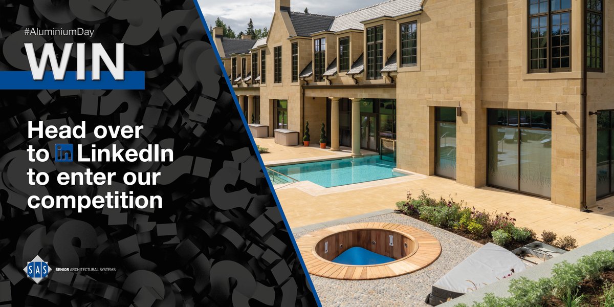 Senior_Systems's tweet photo. It’s competition time! If you’d like to win a mid-week stay at the luxurious @GrantleyHall_ Hotel, simply head over to our LinkedIn and comment your answer to be in with a chance of winning. Terms and conditions can be found on our website: https://t.co/IIAEfPZFuW #AluminiumDay https://t.co/nhEcRqCYUH