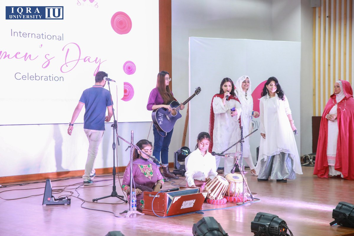 IqraUniOfficial's tweet photo. Iqra University celebrated the 'International Women's Day 2023' in collaboration with She Vows. We appreciate the presence of our esteemed guests.
#IqraUniversity #WomensDay #IWD2023 #EmbraceEquity #DigitALL #CLU #BankAlfalah #FHM #Tapal #JadeCosmetics #CareemPakistan https://t.co/jlr2eNIGkd