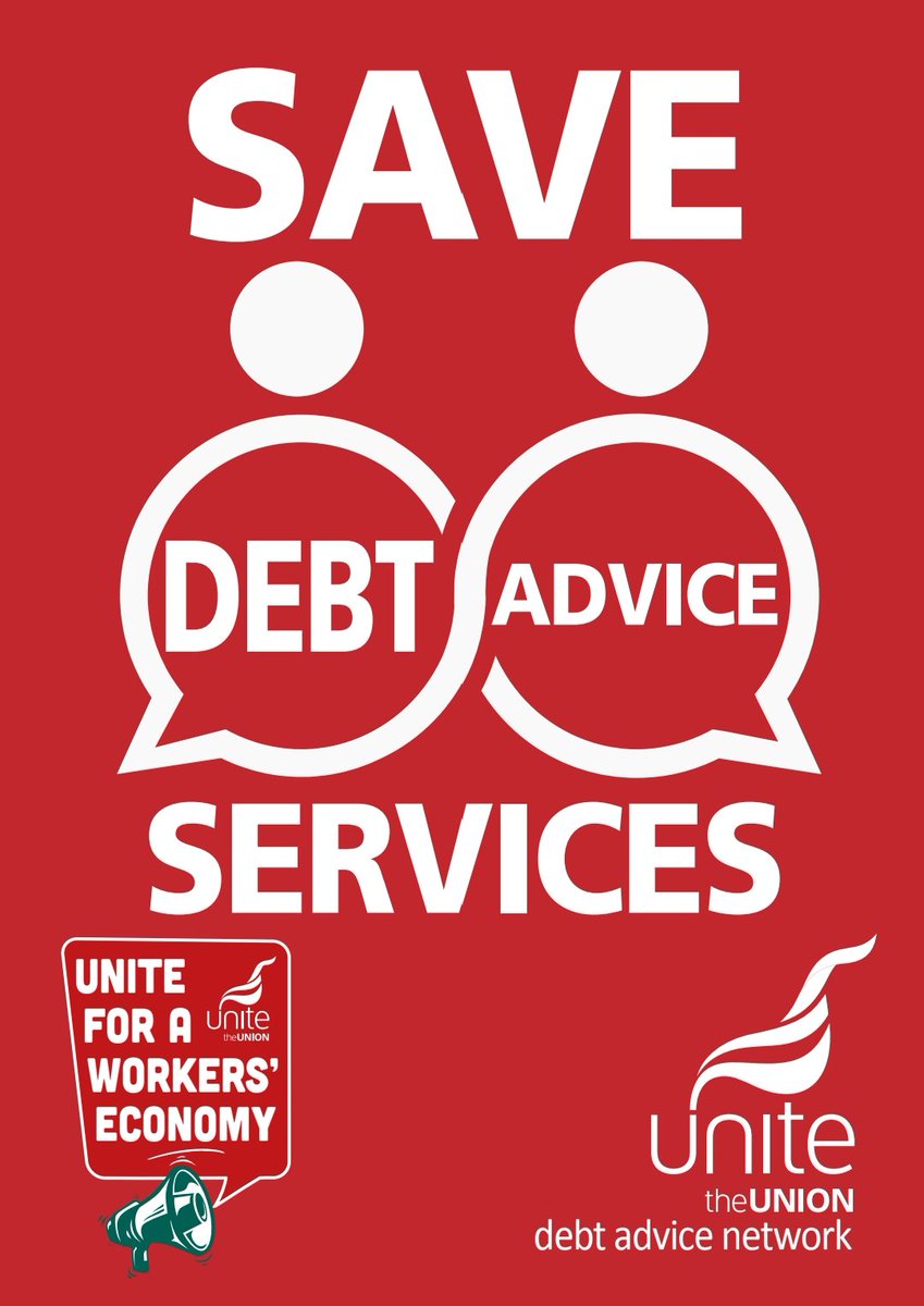 I'm supporting the campaign to #savedebtadvice. Government must increase funding for #debtadvice by making *all* businesses that profit from household debt problems pay a fair contribution to fixing them.