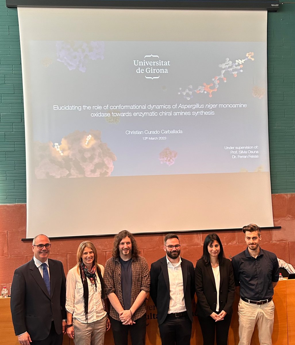 Congratulations Dr <a href="/CuradoChristian/">Christian Curado</a>!!! 
(and supervisors <a href="/silviaosu/">Silvia Osuna</a> <a href="/ferranfeixas/">Ferran Feixas</a>)

<a href="/univgirona/">Universitat de Girona</a> <a href="/UdGRecerca/">UdG Recerca</a> <a href="/gentudg/">Gent UdG</a>